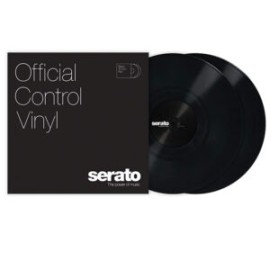 Serato Control Vinyl 12 Pulgadas Par Negro