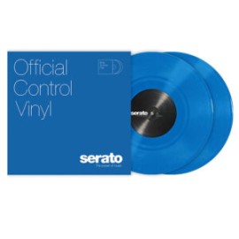 Serato Control Vinyl 12 Pulgadas Par Azul