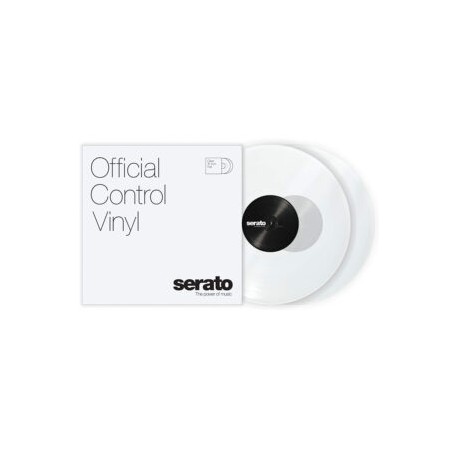 Serato Control Vinyl 12 Pulgadas Par Blanco