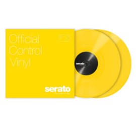 Serato Control Vinyl 12 Pulgadas Par Amarillo