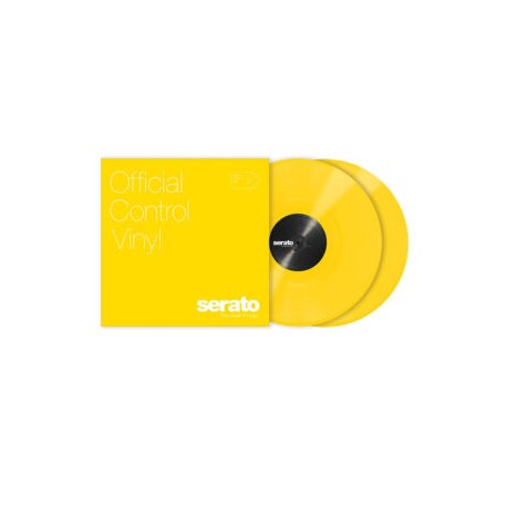 Serato Control Vinyl 12 Pulgadas Par Amarillo