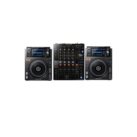 DJ Booth 2 XDJ-1000MK2-1 DJM-750MK2