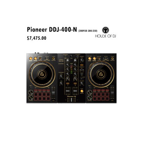 Pioneer DDJ-400-GOLDEN »DESCONTINUADO»