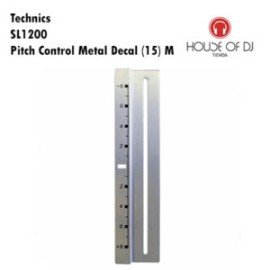 Technics SL-1200 Pitch Control Metal Decal